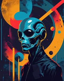 Alien: abstract-geometrisch