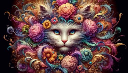 Whispers of the Flower Cat