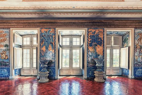 De architectuur van Queluz