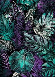 Flowers and leaves nature art 5 #flora by JBJart Justyna Jaszke