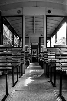 Alte Straßenbahn Pemberton