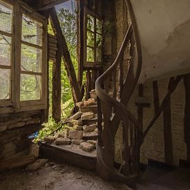 Crumbeling stairs van Elise Manders