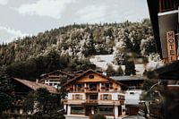 Dorf in den Alpen - Unterwegs in Europa