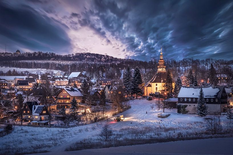 Die Bergkirche in Seiffen von Steffen Gierok