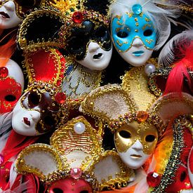 Maskers voor Carnaval of Feest van e-STER design