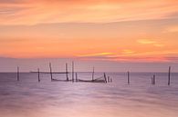 Zee zonsondergang Rockanje Zeeland  van Silvia Thiel thumbnail