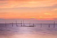 Sea sunset Rockanje Zeeland 