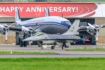 Dernier avion de démonstration F-16 de la Royal Netherlands Air Force. sur Jaap van den Berg