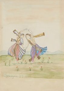 Nils Dardel - Griechischer Tanz (1928)