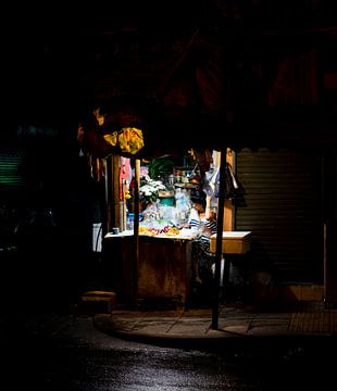 Bangkok at night by Bart van Lier
