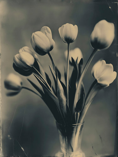 Tulipes dans un vase n° 8