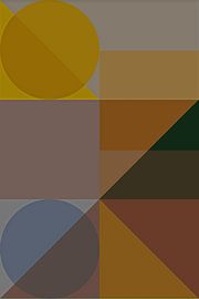 Abstract cubism Geometric Forms von arte factum berlin