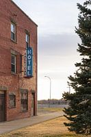 Abandoned hotel Fort McLeod (Alberta, Canada)