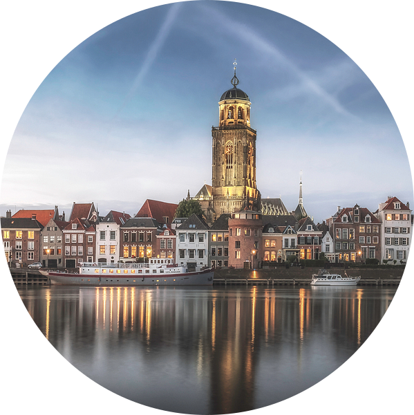 Deventer Skyline van Remco Lefers