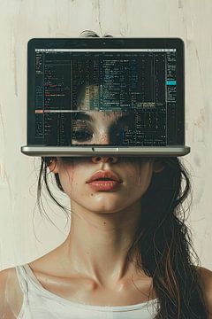 Data in my brain... by Ans Bastiaanssen