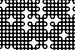 Abstraktes gepunktetes Muster in Schwarz und Weiß von Maurice Dawson