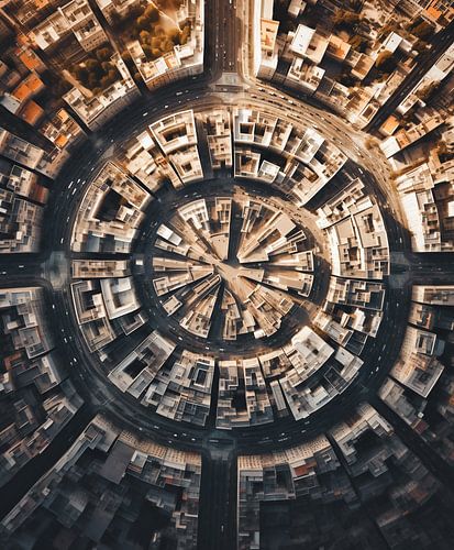 City view from above