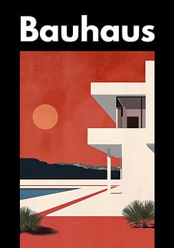 Bauhaus Poster Bauhaus Art Print by Niklas Maximilian