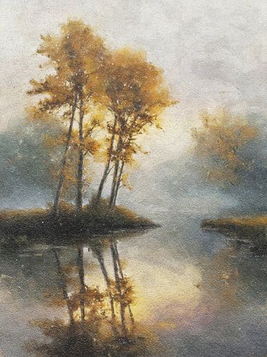Autumn morning on the Shore