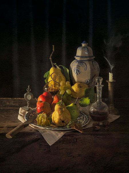 Vase chinois par Miriam Meijer, en pleine campagne.....