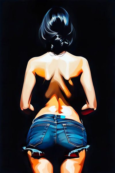 Girl nude sexy by Nz Art