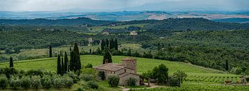 Berghang in den Monti del Chianti von Frank Lavooij