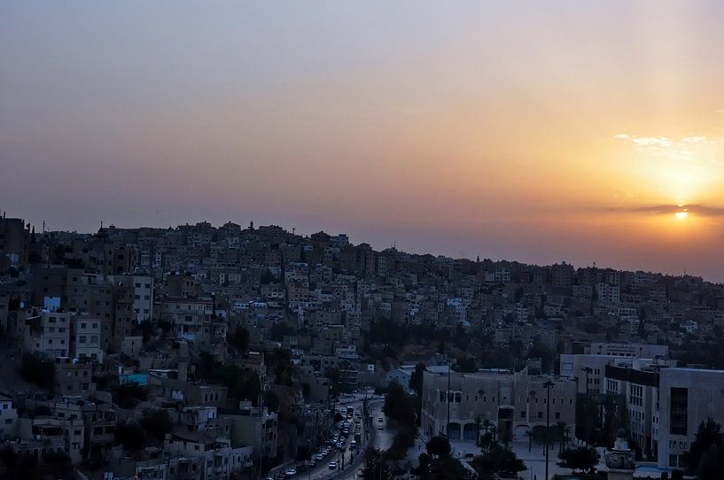 The magic of Amman at dusk by Frank Photos