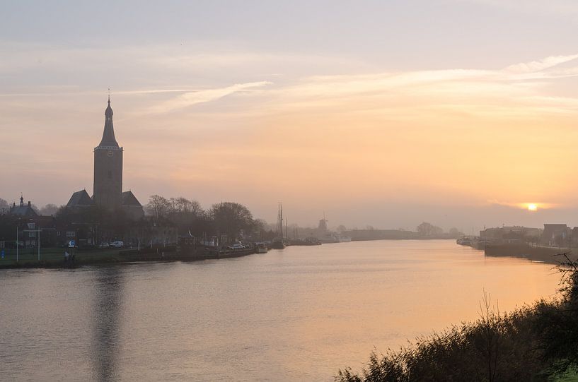 Hasselt (ov) Misty Morning tijdens zonsopgang par Martin Bredewold