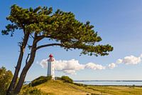 Phare de Dornbusch sur l'île de Hiddensee