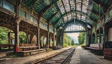 Station Lost Place van Mustafa Kurnaz