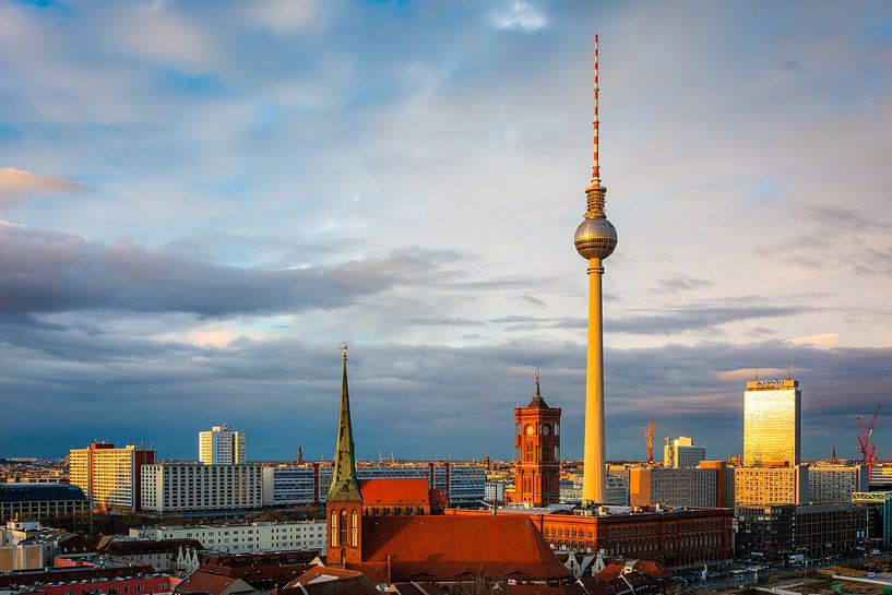 Goldene Stunde in Berlin von Martin Wasilewski