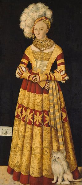 Catherine of Mecklenburg, Lucas Cranach the Elder by Masterful Masters