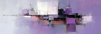 Repos mauve | Abstrait Composition mauve