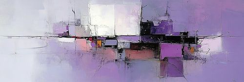 Purple Rest | Abstract Purple Composition