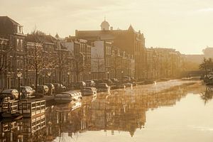 De Rijn in Leiden von Dirk van Egmond