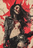 In Blut gemalt Teufelswonne