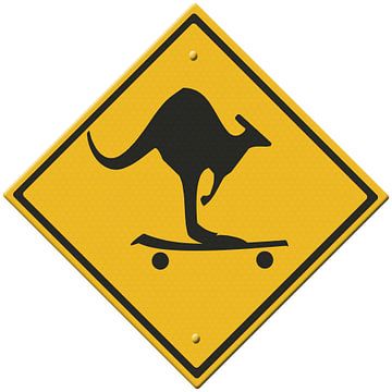 Skateroo's traffic sign by Grüntyers .