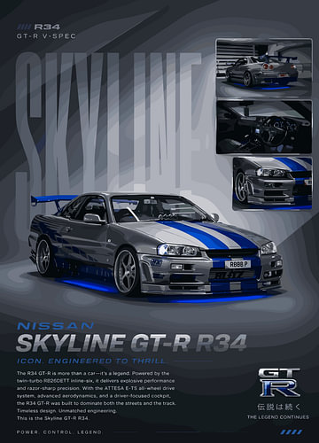 Nissan Skyline GT-R R34
