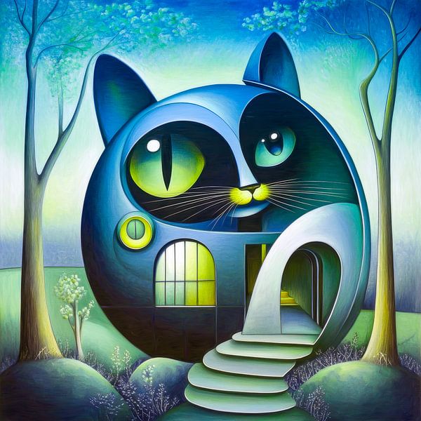Ein Haus für Katzenliebhaber von Jutta Maria Pusl