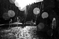 Copenhagen water fountain water drops