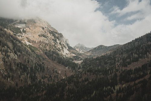 Gebirgspass in den Julischen Alpen