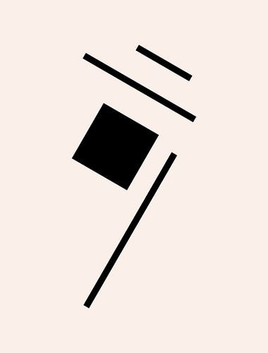 Formes géométriques du Bauhaus dans le style moderniste des années 1920 - n° 14