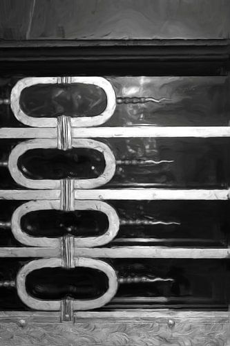 Kunstig horizontaal op elkaar