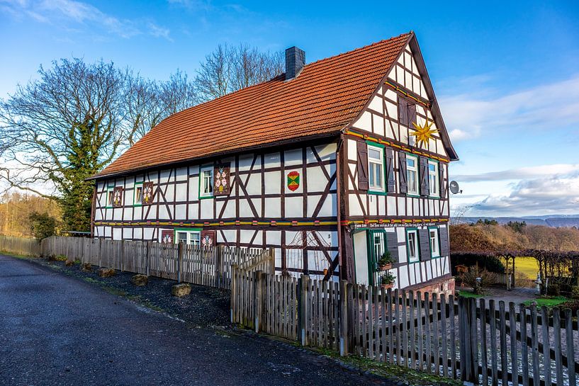 Winterwanderung durch die schöne Vorderrhön von Oliver Hlavaty