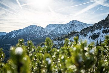 Gaishorn in de sneeuw van Leo Schindzielorz