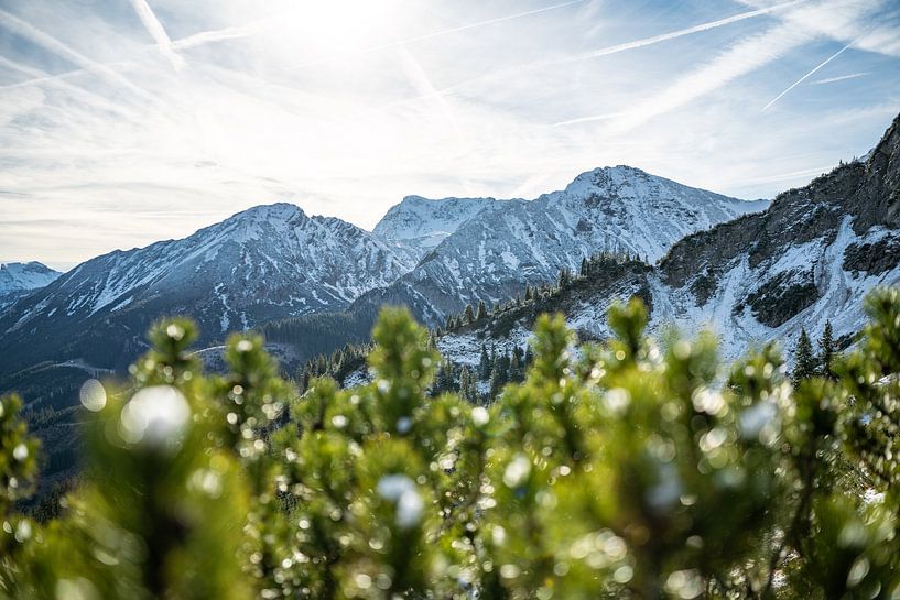 Gaishorn sous la neige par Leo Schindzielorz