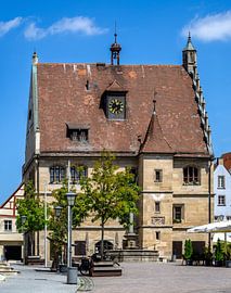 Historisches Rathaus von Weißenburg in Bayern von ManfredFotos