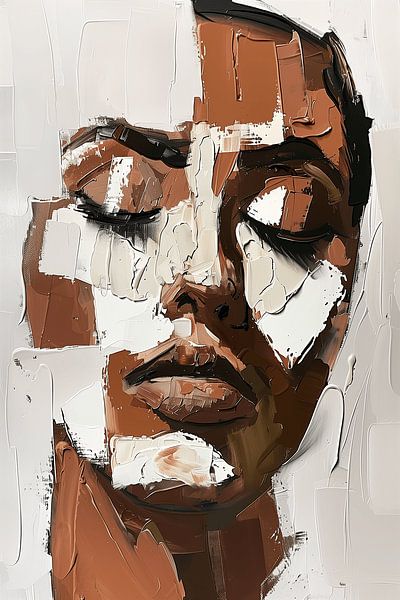 Dreamy Tranquillity in Abstraction variation 3 by Steinfox Art