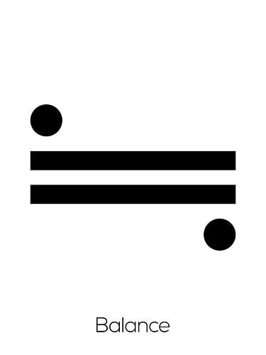 Balance - Imprimé scandinave