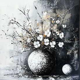 Bloemen schilderij van ARTEO Schilderijen
